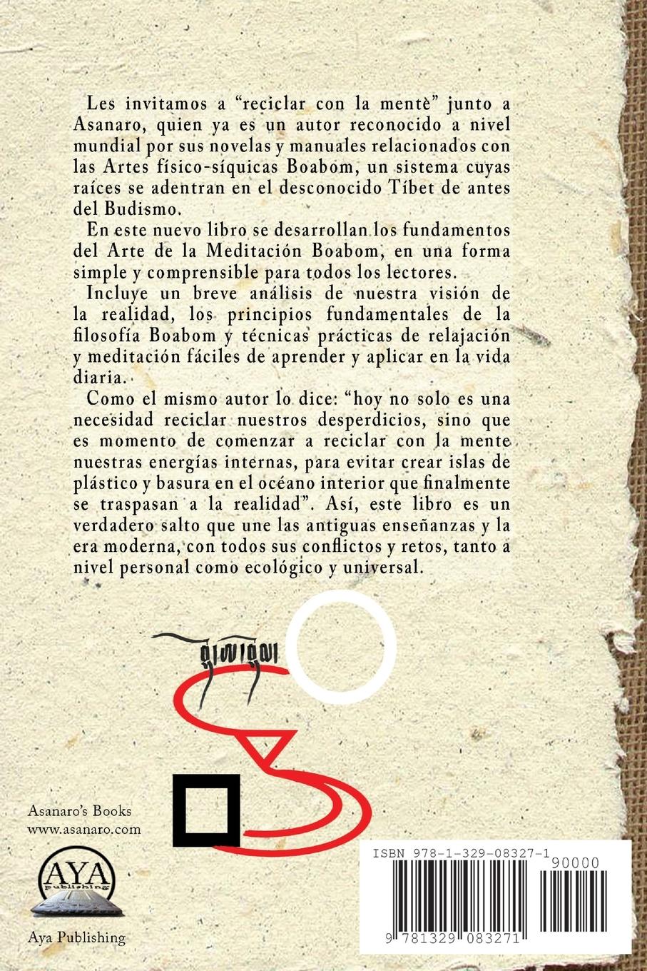 Rückseitencover Reciclando con La Mente