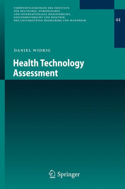 Vorderes Coverbild Health Technology Assessment