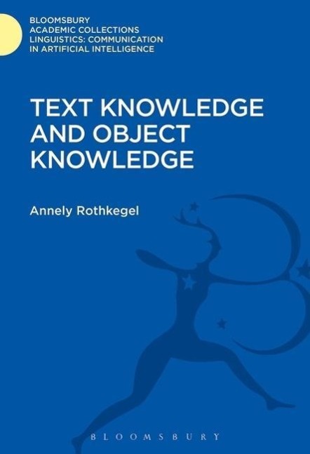 Vorderes Coverbild Text Knowledge and Object Knowledge
