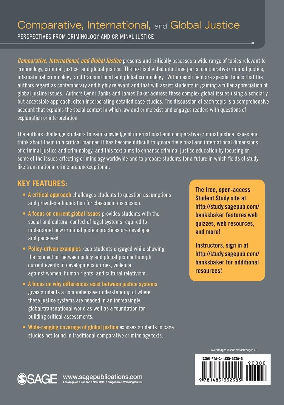 Rückseitencover Comparative, International, and Global Justice