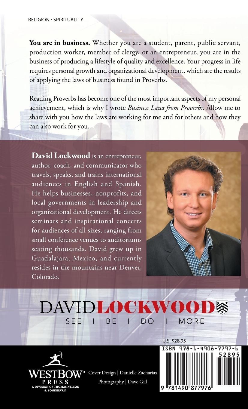 Rückseitencover Business Laws from Proverbs