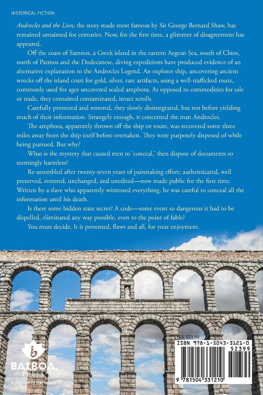 Rückseitencover The Androcles Scrolls