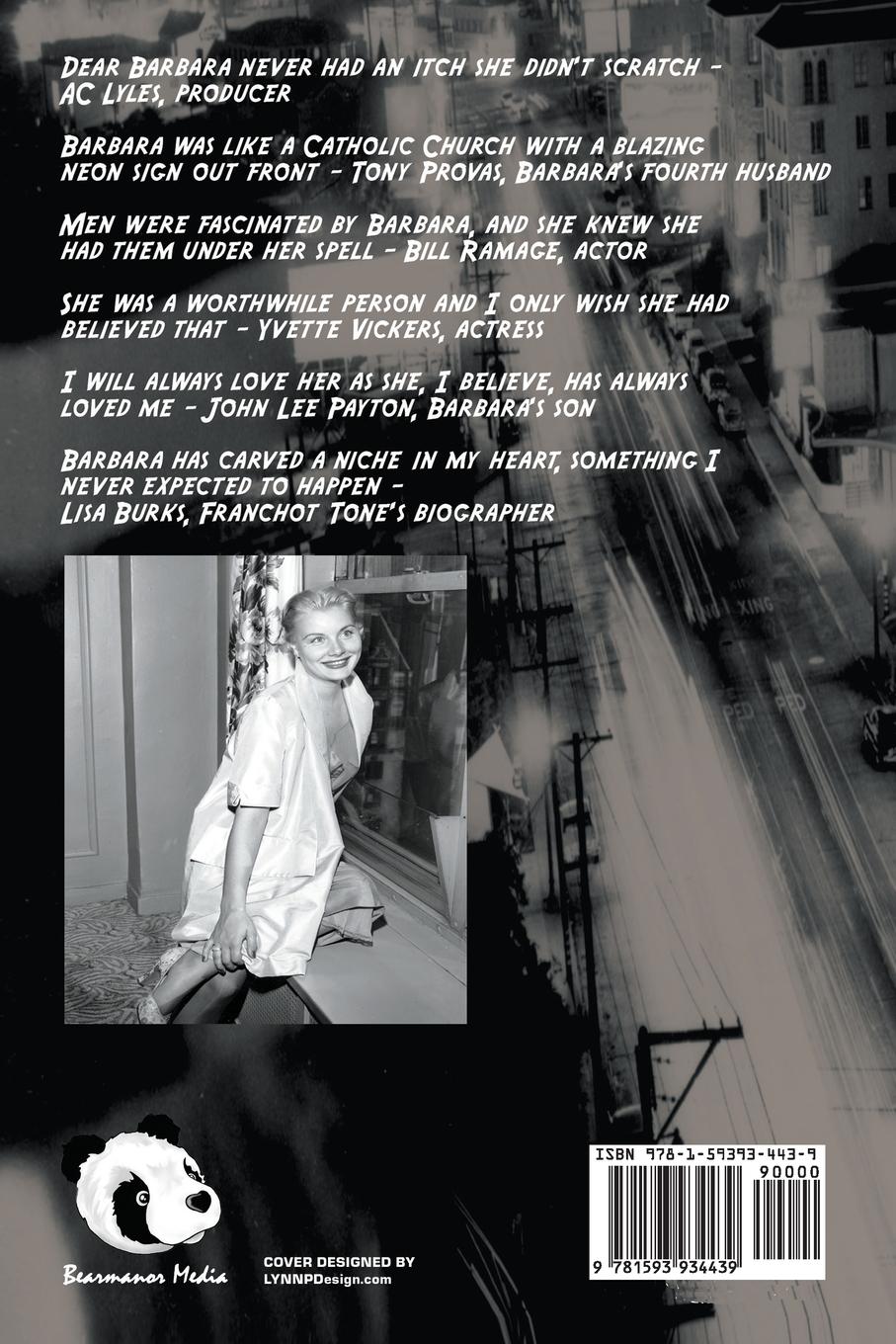 Rückseitencover Kiss Tomorrow Goodbye, The Barbara Payton Story - Second Edition