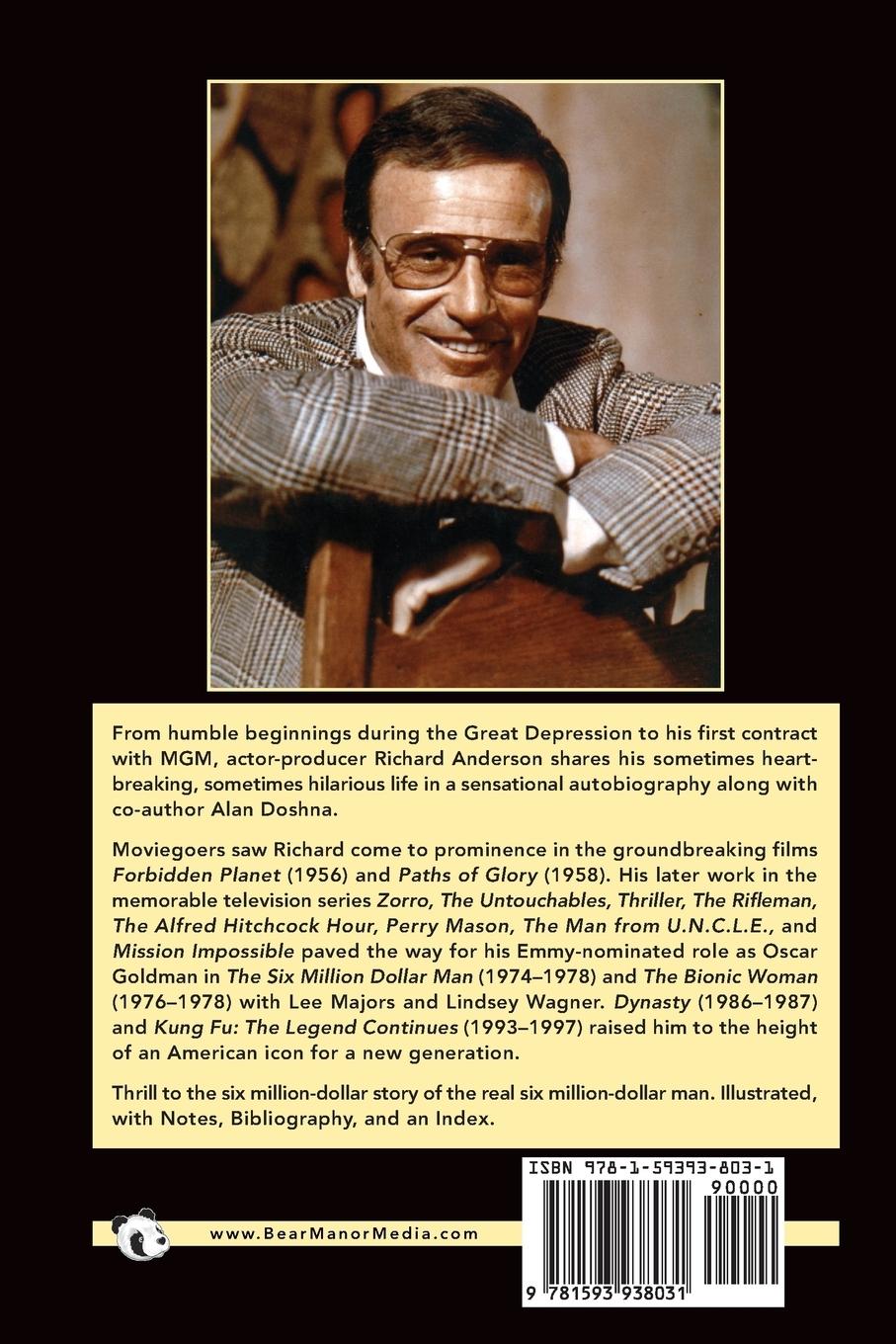 Rückseitencover Richard Anderson