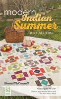 Vorderes Coverbild Modern Indian Summer Quilt Pattern