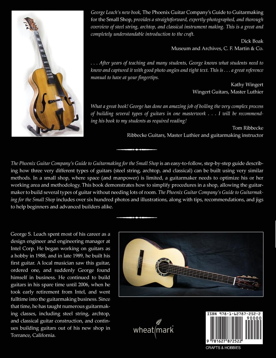 Rückseitencover The Phoenix Guitar Company's Guide to Guitarmaking for the Small Shop