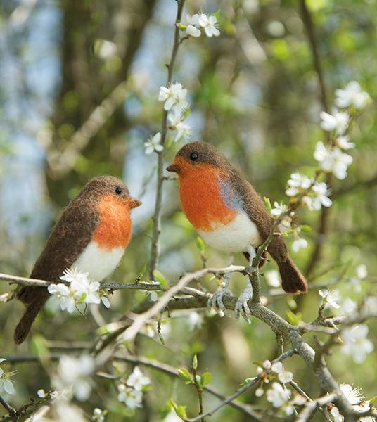 Beispielinhalt (Bild) Filzen von heimischen Tieren