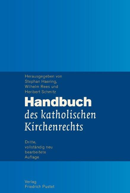 Vorderes Coverbild Handbuch des katholischen Kirchenrechts