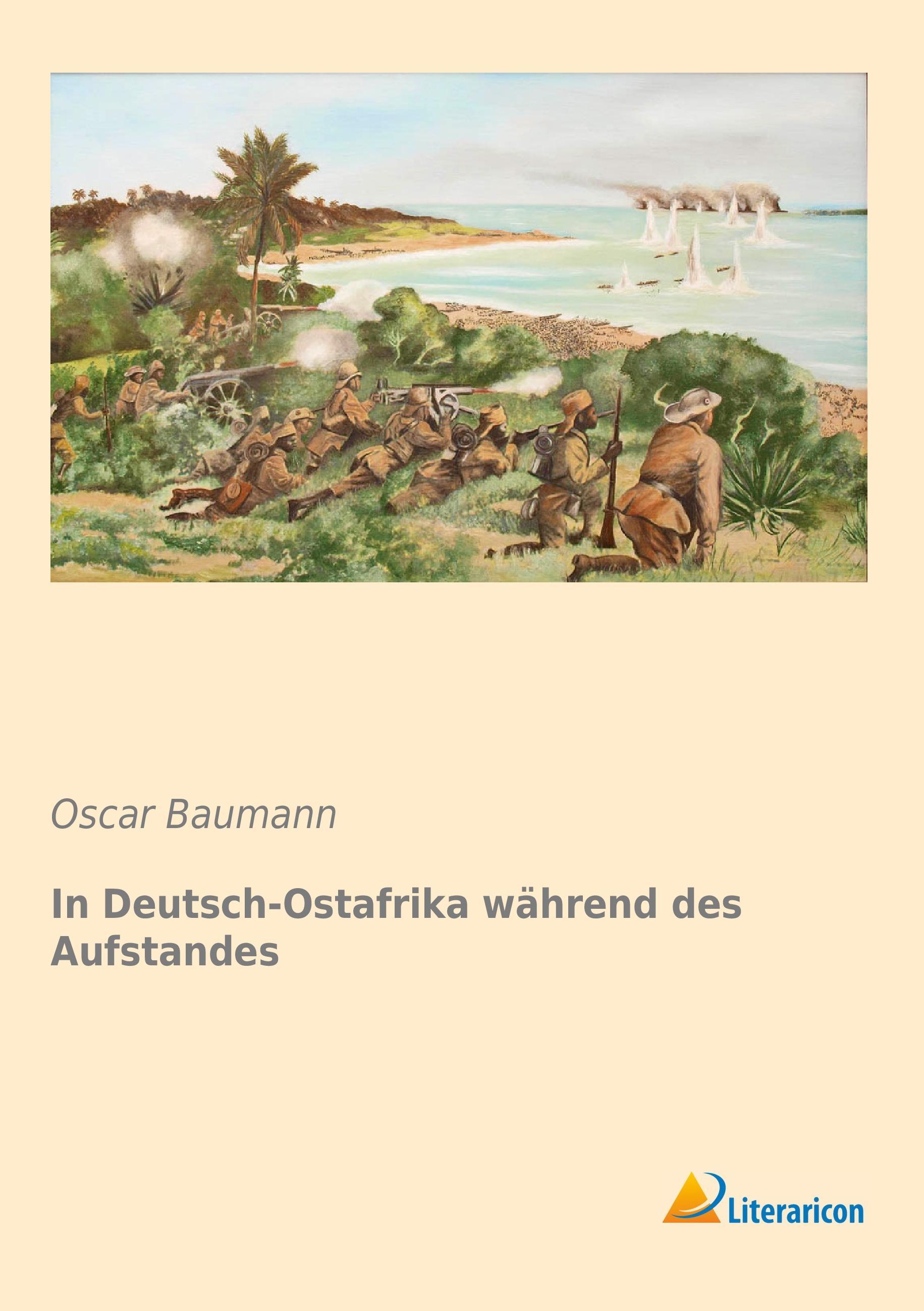 Vorderes Coverbild In Deutsch-Ostafrika während des Aufstandes