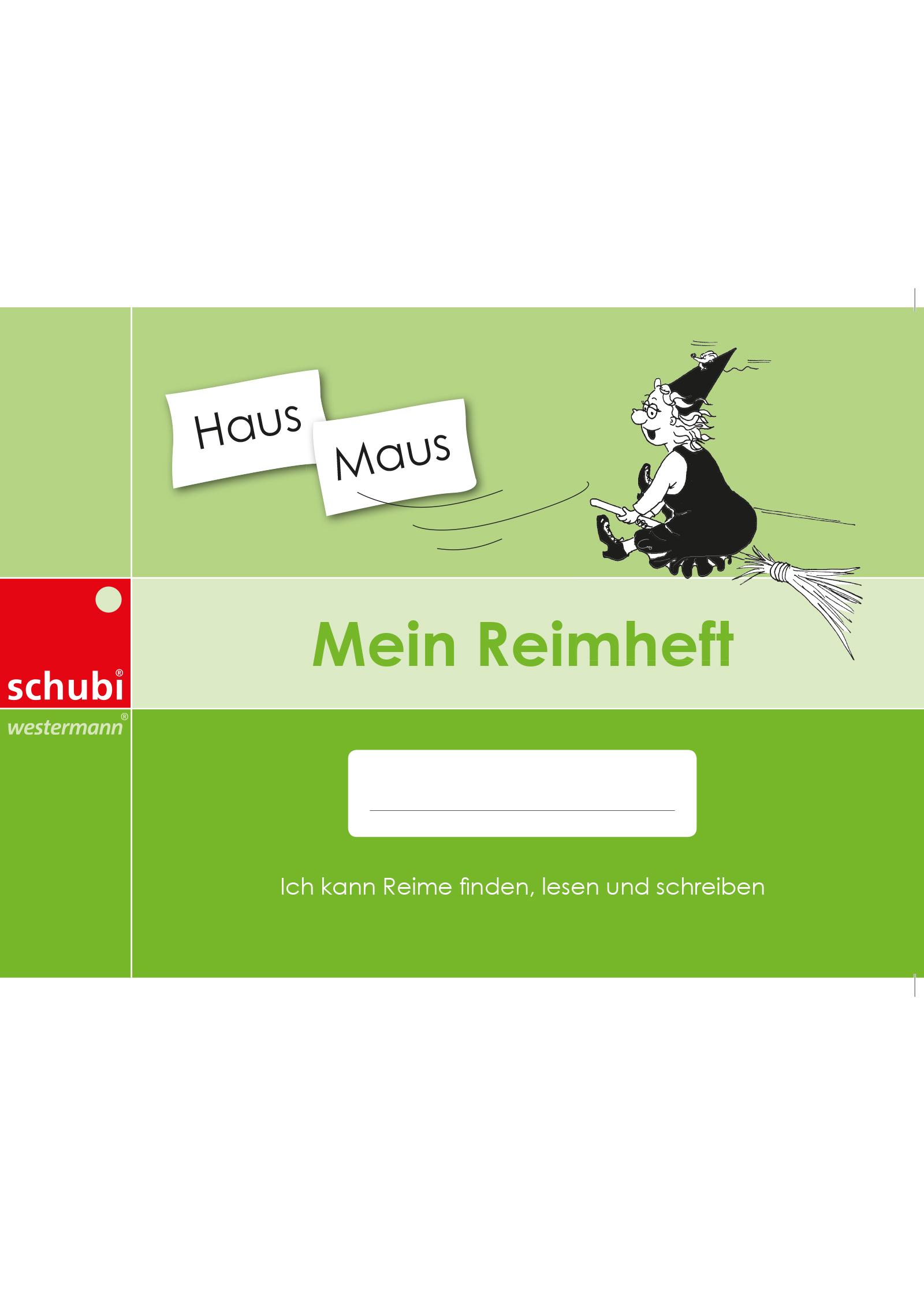 Vorderes Coverbild Selbstlernheft: Mein Reimheft