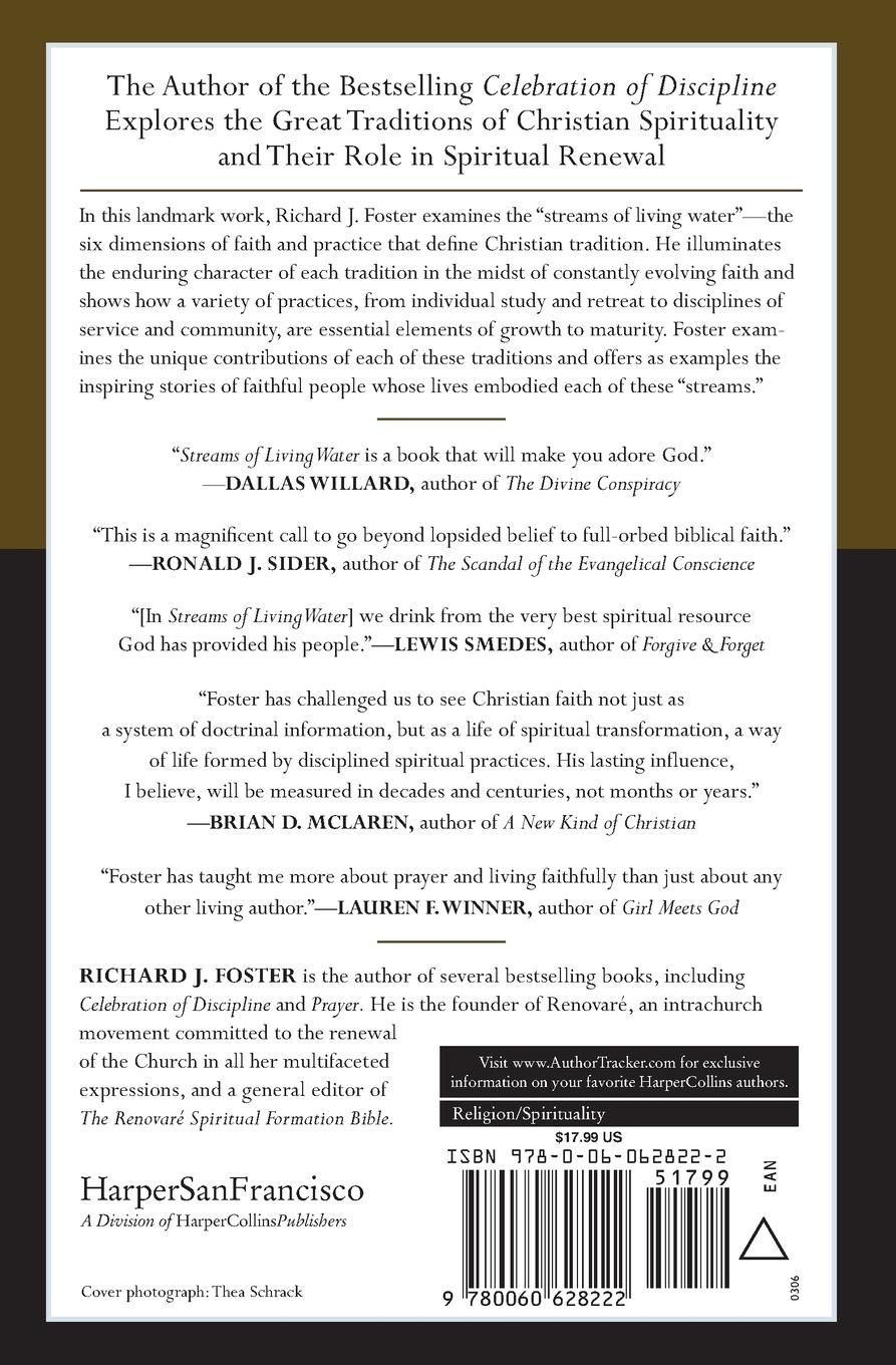 Rückseitencover Streams of Living Water