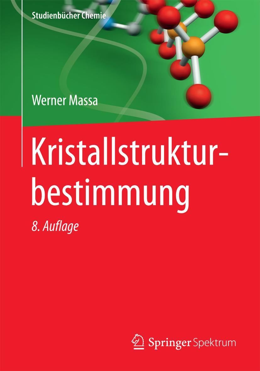 Vorderes Coverbild Kristallstrukturbestimmung