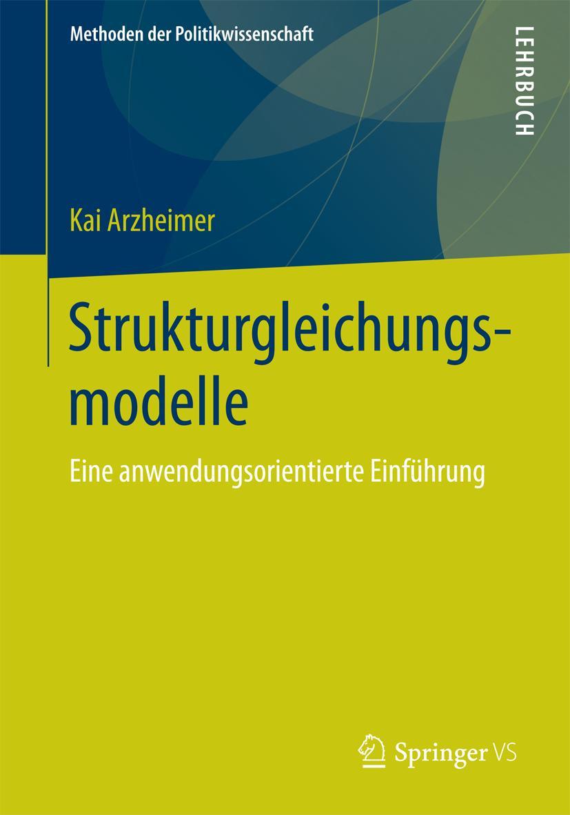 Vorderes Coverbild Strukturgleichungsmodelle