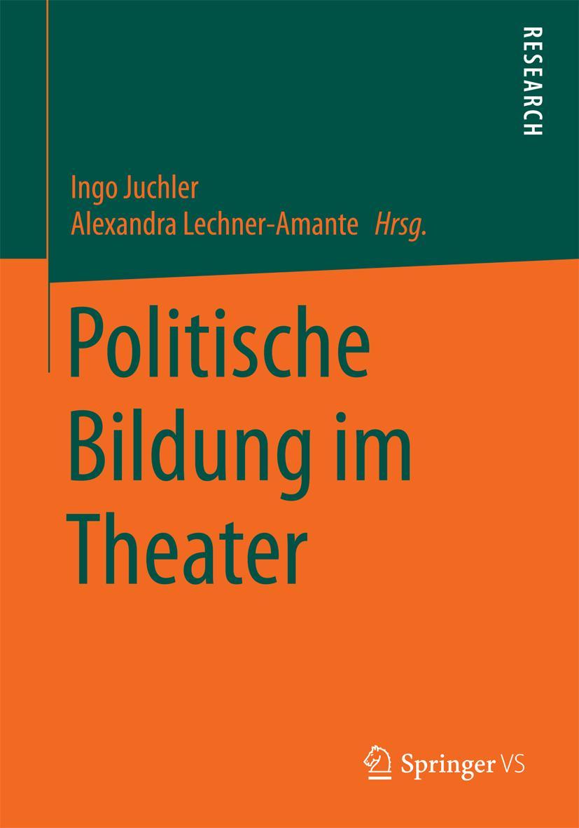 Vorderes Coverbild Politische Bildung im Theater