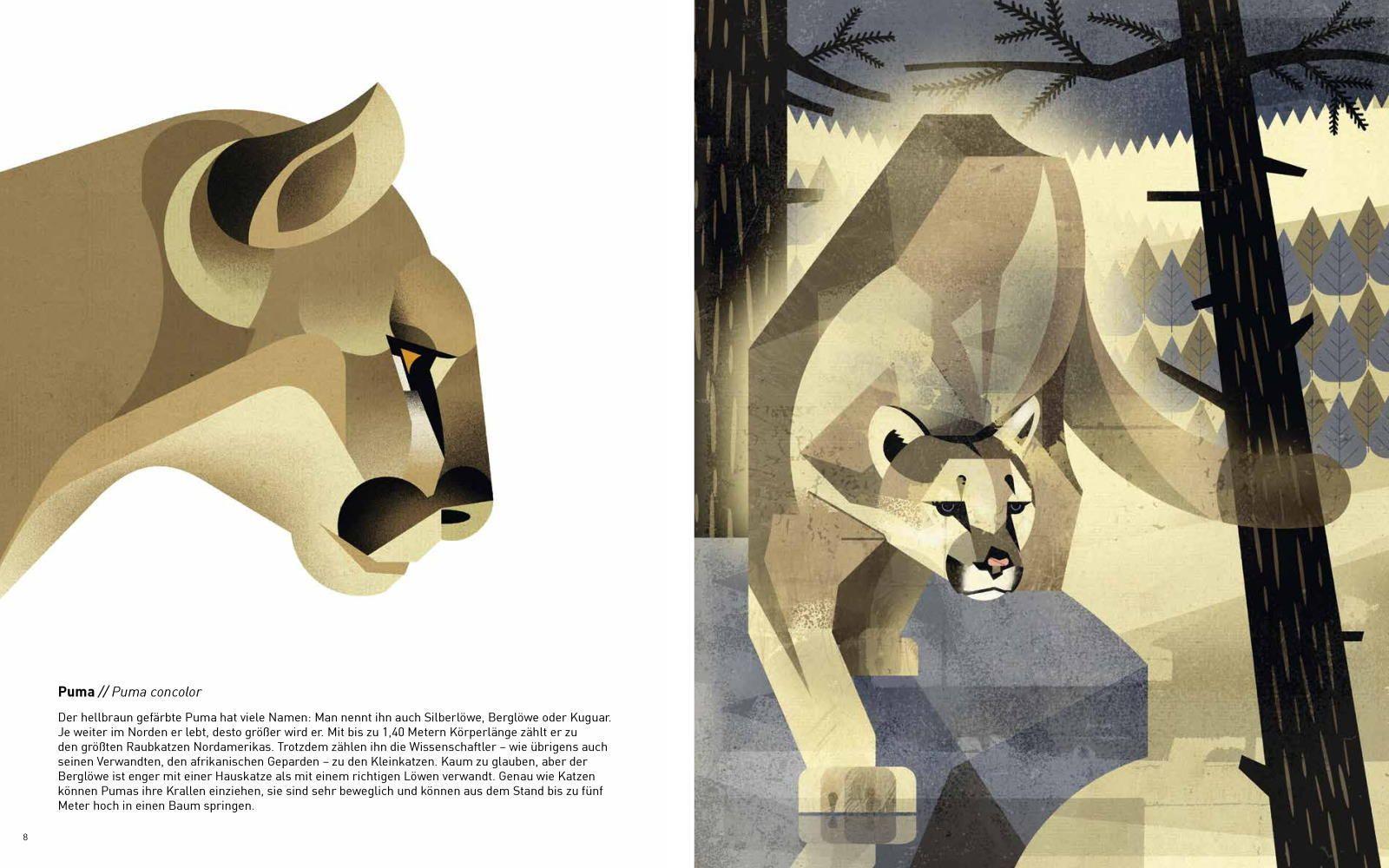 Beispielinhalt (Bild) Die Welt der wilden Tiere