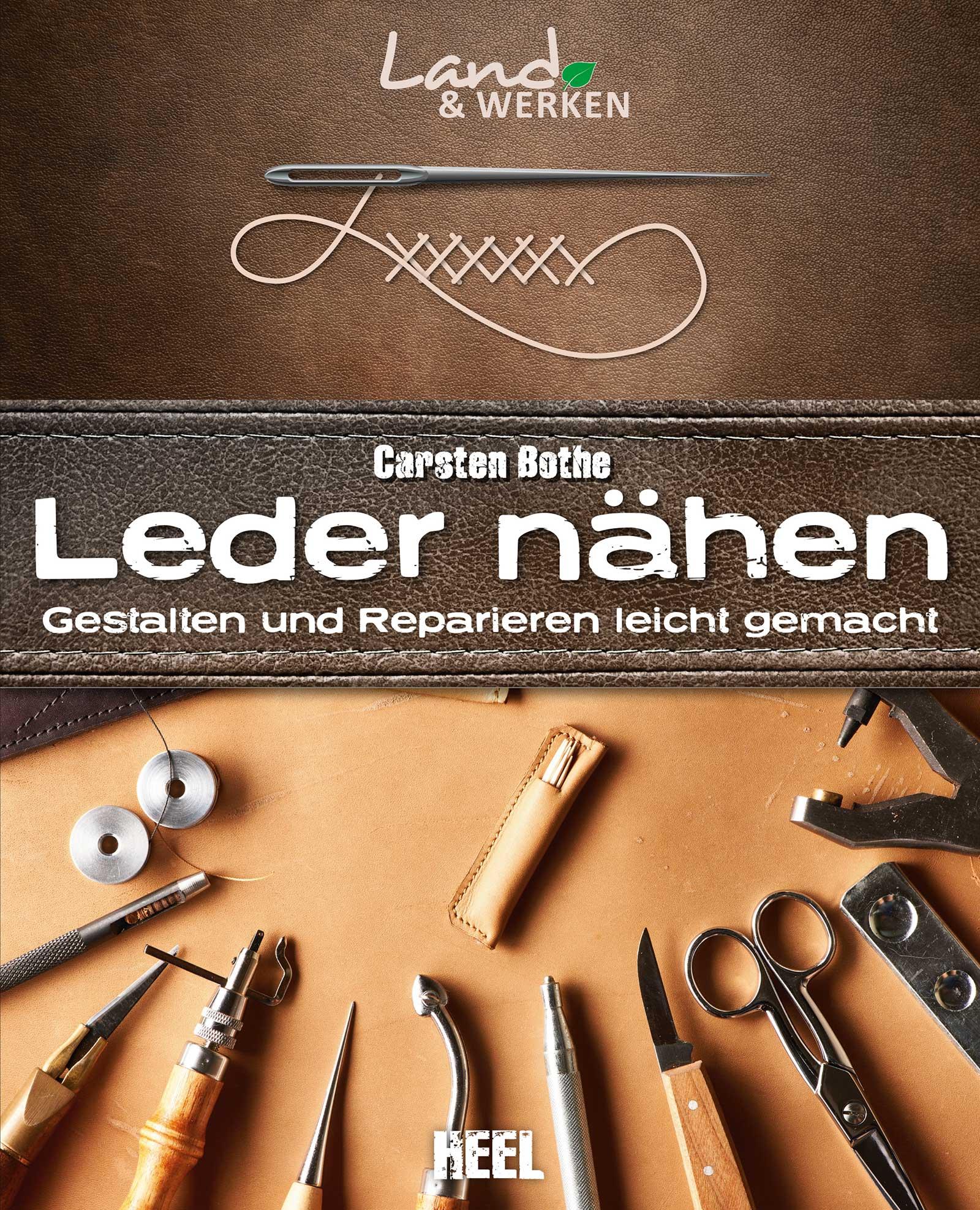 Vorderes Coverbild Leder nähen