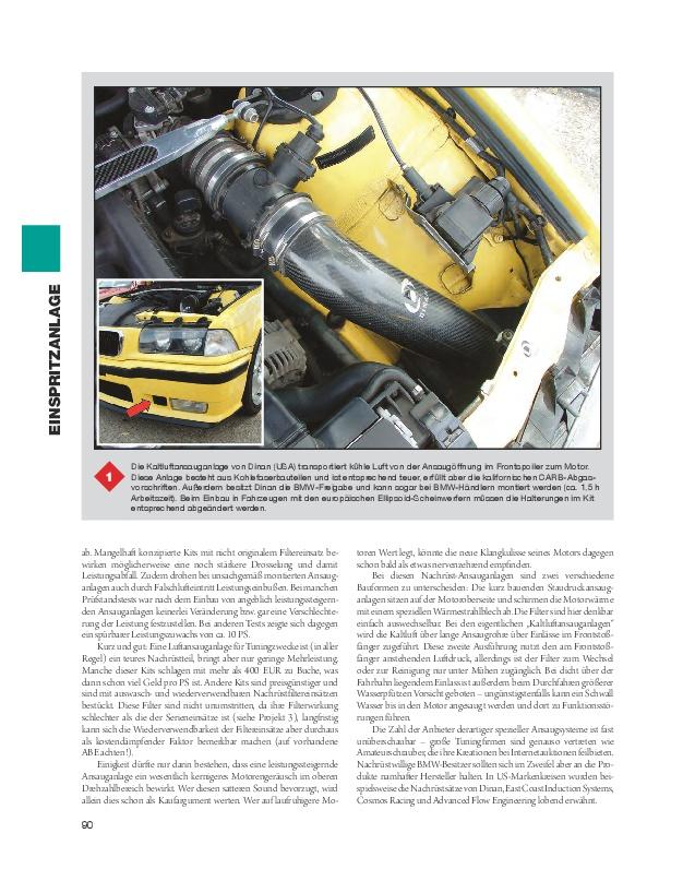 Beispielinhalt (Bild) Das BMW 3er Schrauberhandbuch - Baureihen E30/E36