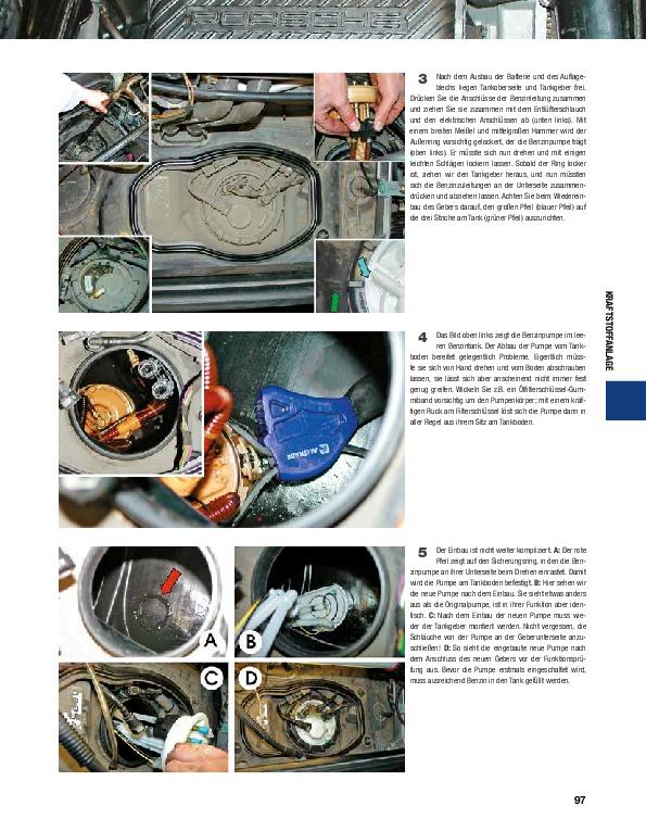 Beispielinhalt (Bild) Das Porsche Boxster 986/987 Schrauberhandbuch