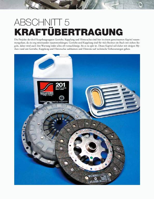 Beispielinhalt (Bild) Das Porsche Boxster 986/987 Schrauberhandbuch