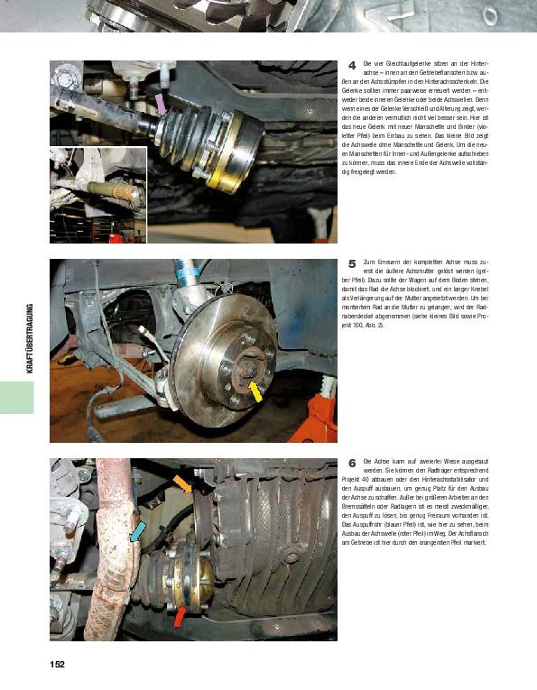 Beispielinhalt (Bild) Das Porsche Boxster 986/987 Schrauberhandbuch