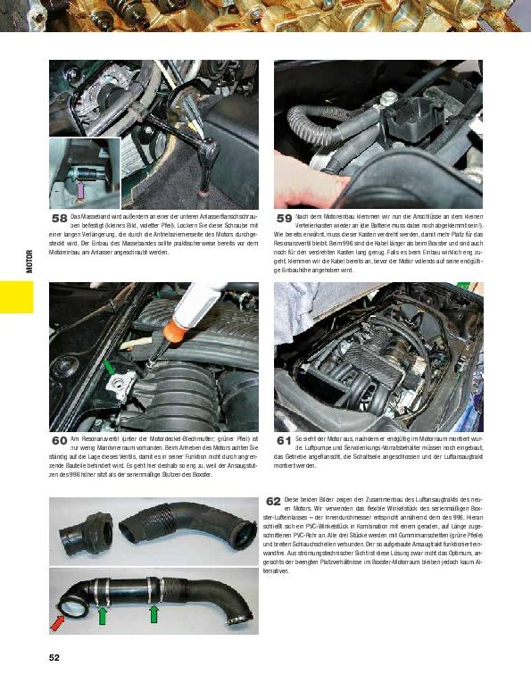 Beispielinhalt (Bild) Das Porsche Boxster 986/987 Schrauberhandbuch