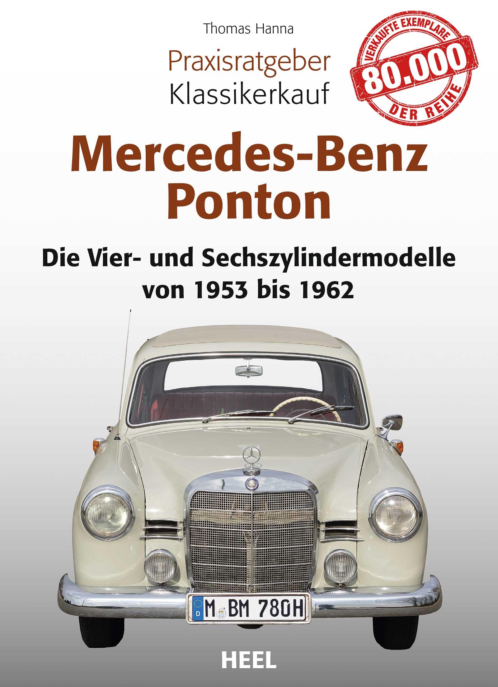 Vorderes Coverbild Praxisratgeber Klassikerkauf Mercedes-Benz Ponton