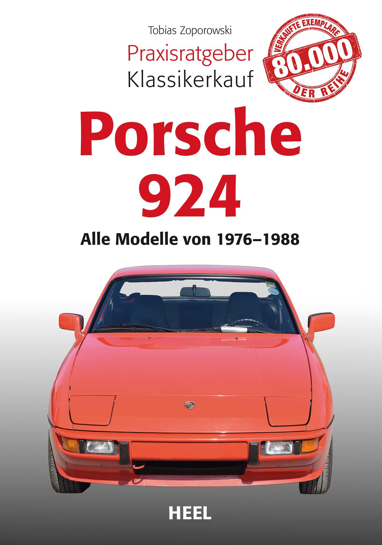 Vorderes Coverbild Praxisratgeber Klassikerkauf Porsche 924