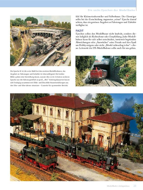 Beispielinhalt (Bild) MIBA Modellbahn-Anlagen