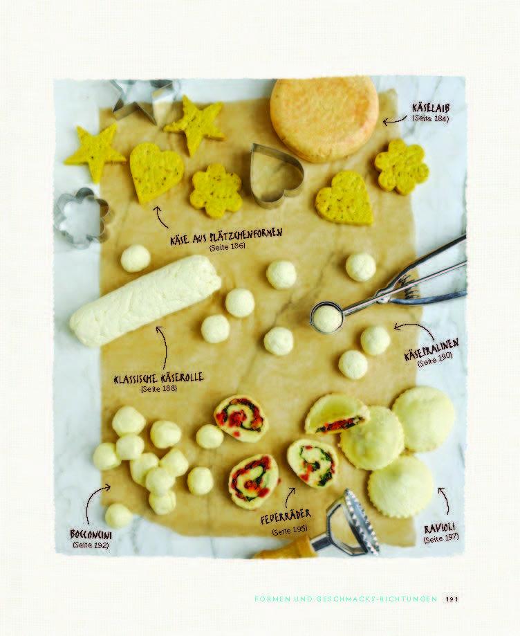 Beispielinhalt (Bild) Käse selbermachen in nur 1 Stunde