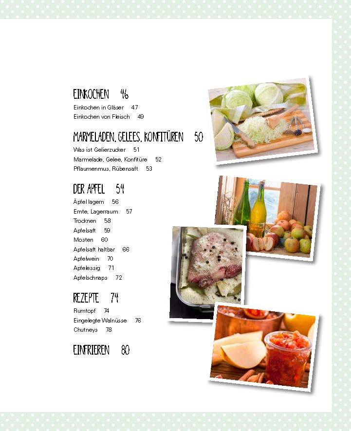 Beispielinhalt (Bild) Ländliche Vorratshaltung