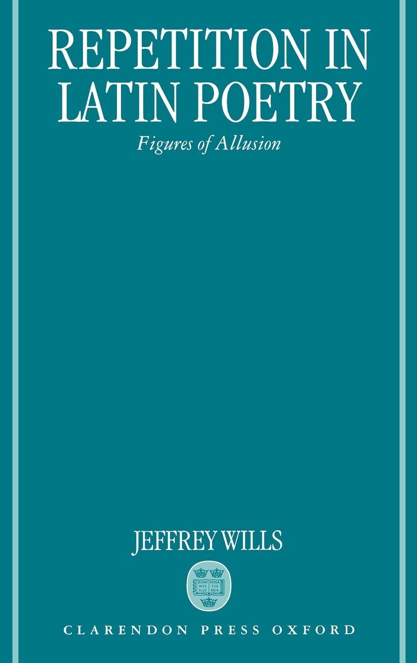 Vorderes Coverbild Repetition in Latin Poetry