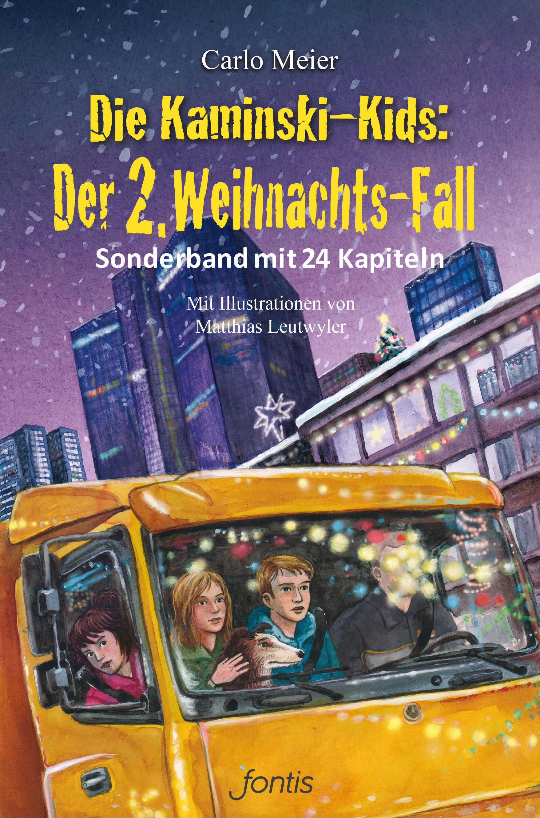Vorderes Coverbild Die  Kaminski-Kids: Der 2. Weihnachts-Fall