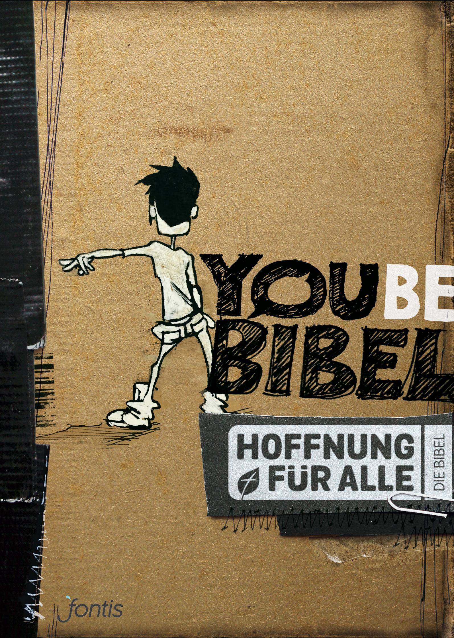 Vorderes Coverbild Hoffnung für alle. Die Bibel - YOUBE-Bibel