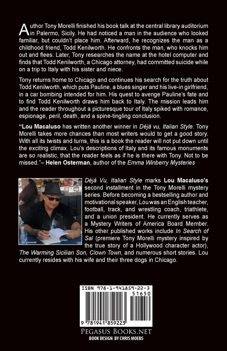 Rückseitencover Deja Vu, Italian Style