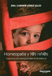 Vorderes Coverbild Homeopatía y l@s niñ@s : trastornos psicoemocionales en la infancia