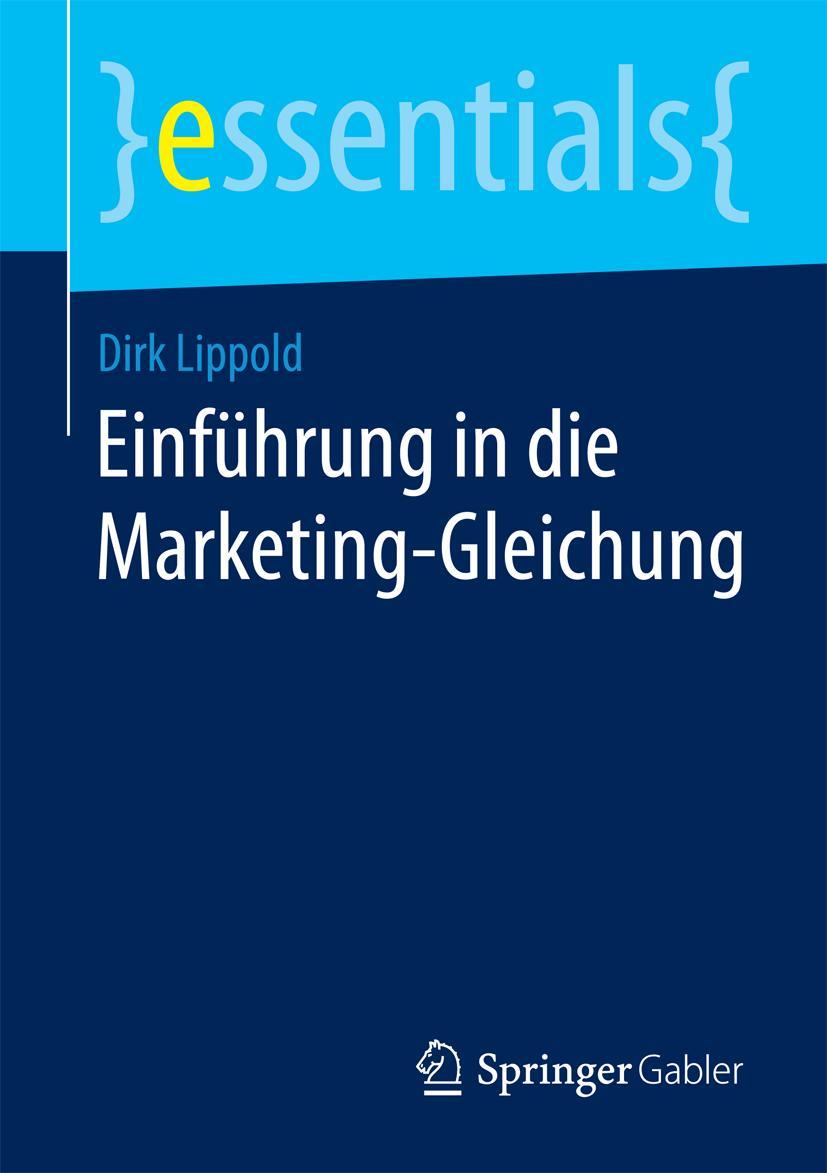Vorderes Coverbild Einführung in die Marketing-Gleichung