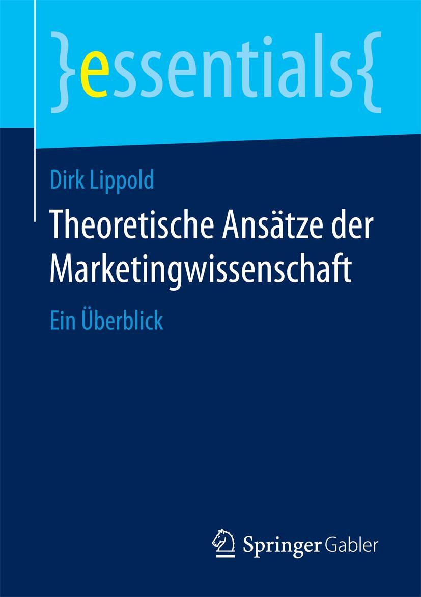 Vorderes Coverbild Theoretische Ansätze der Marketingwissenschaft