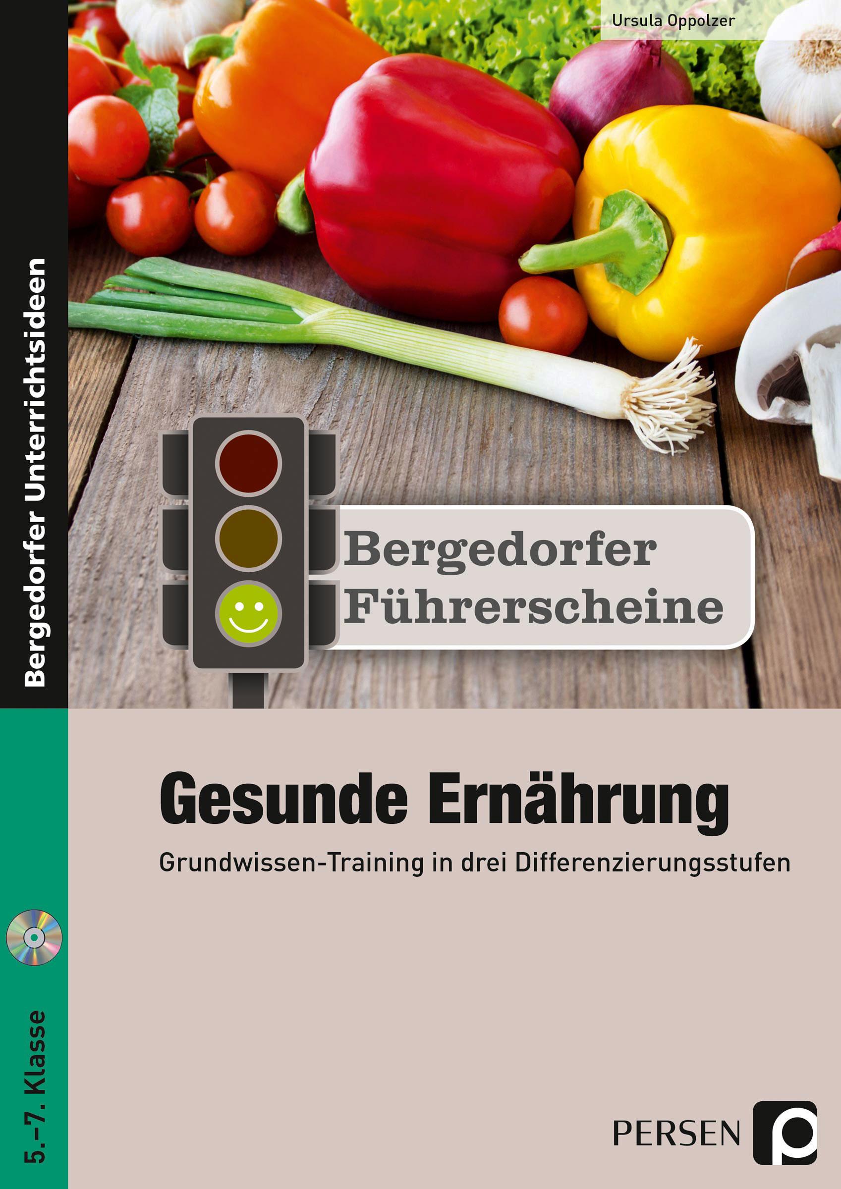 Vorderes Coverbild Führerschein: Gesunde Ernährung - Sekundarstufe