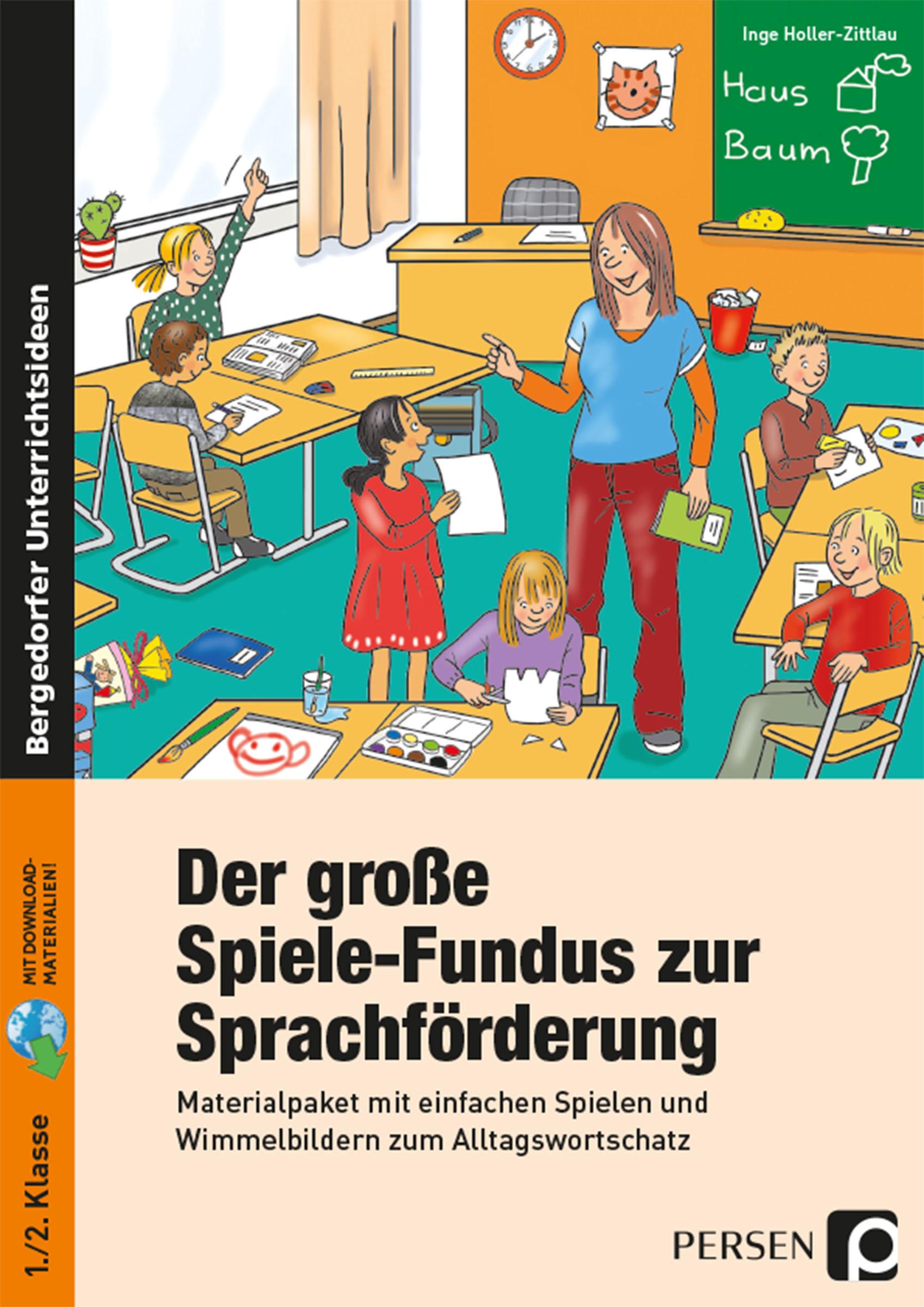 Vorderes Coverbild Der große Spiele-Fundus zur Sprachförderung
