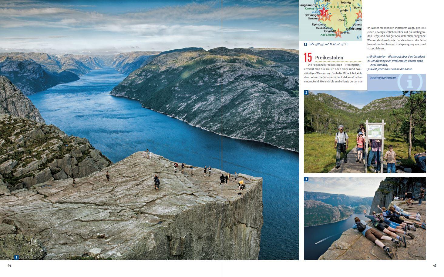 Beispielinhalt (Bild) Best of NORWEGEN - 66 Highlights