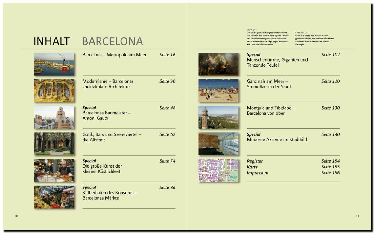 Beispielinhalt (Bild) Horizont BARCELONA - Die Schöne am Meer