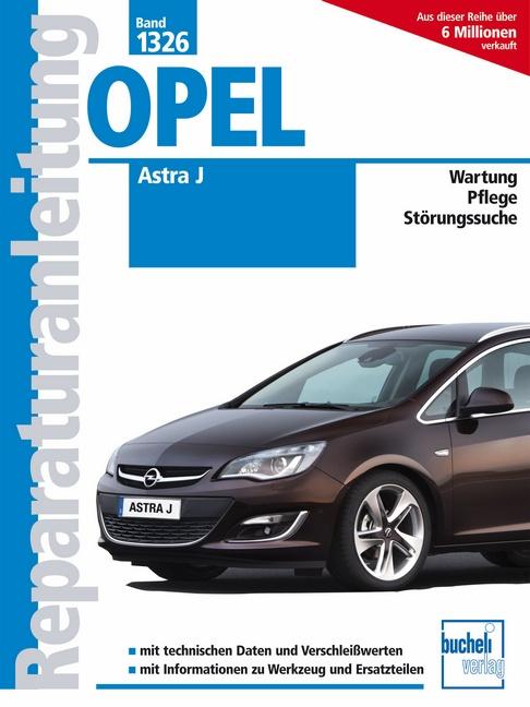 Vorderes Coverbild Opel Astra J