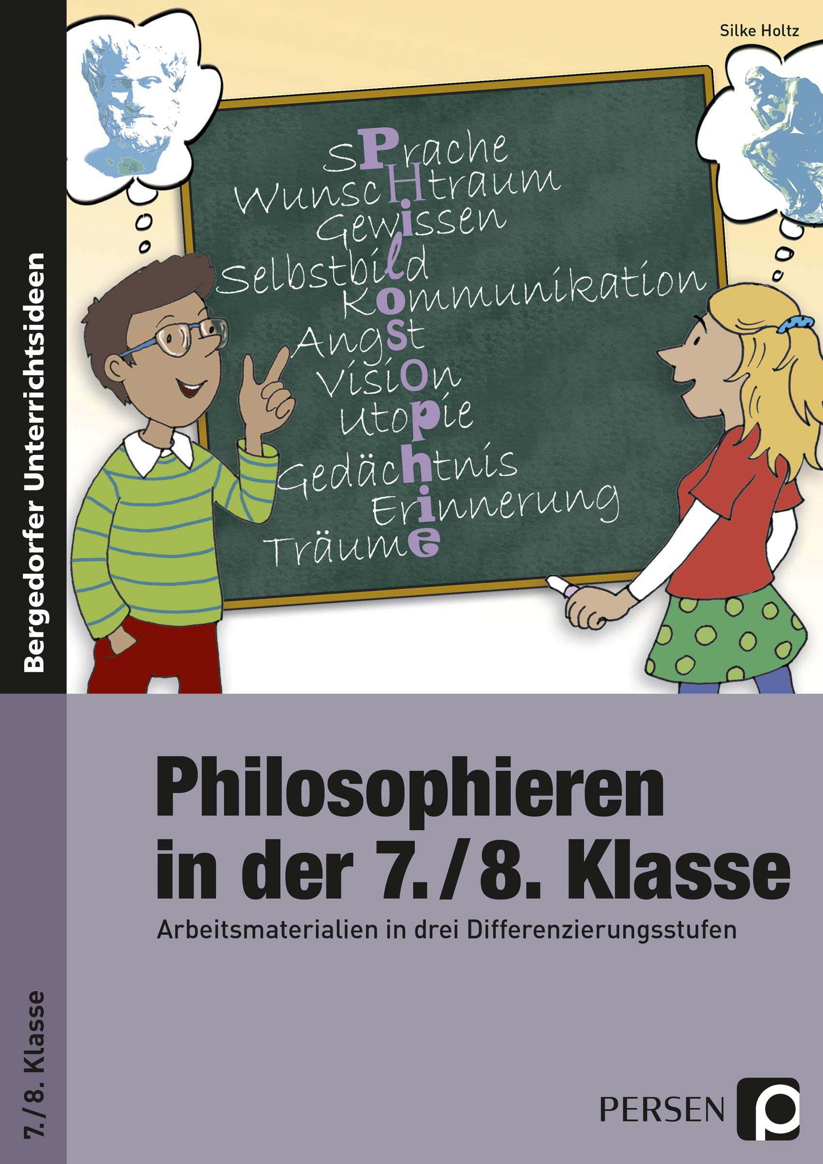 Vorderes Coverbild Philosophieren in der 7./8. Klasse