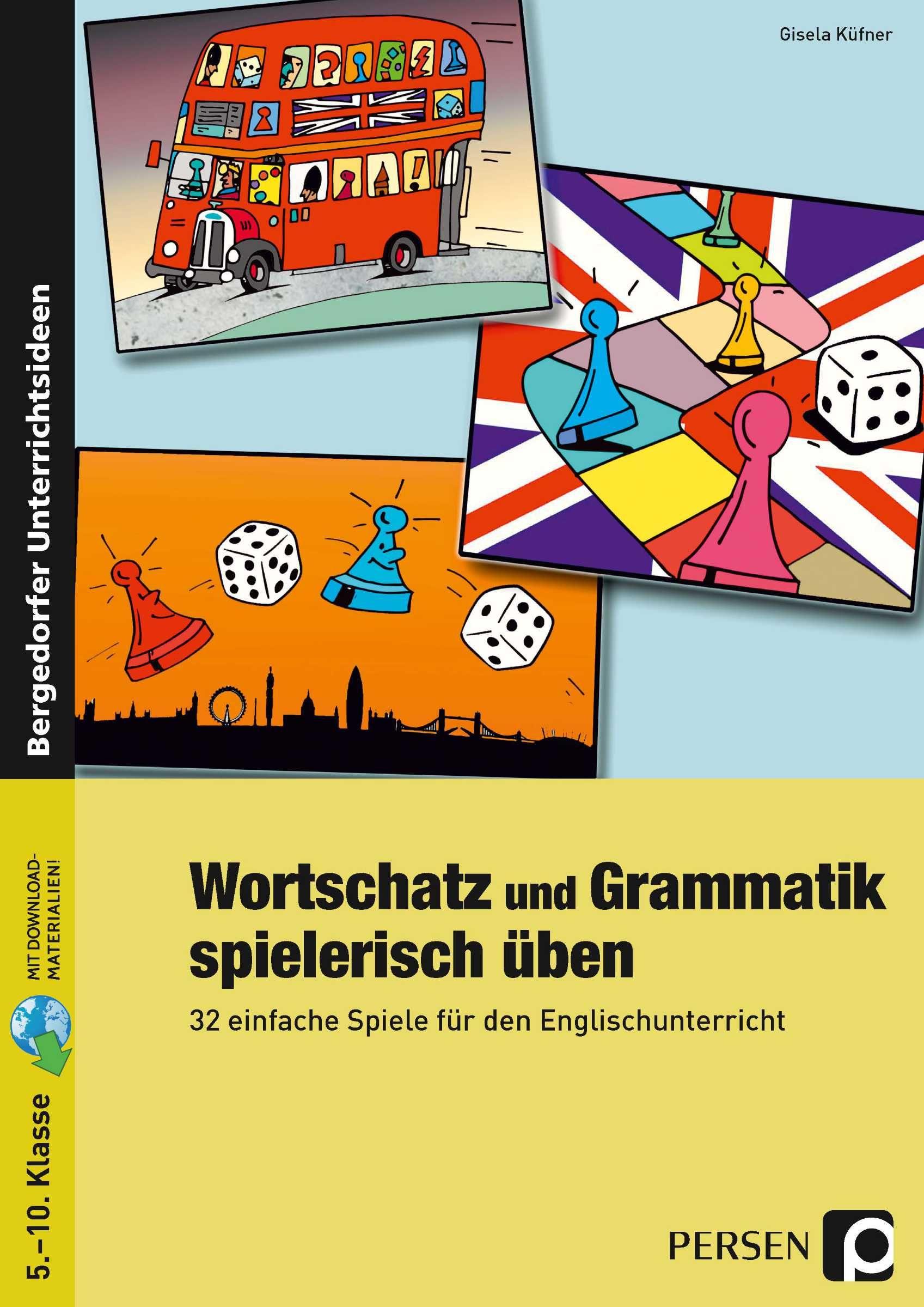 Vorderes Coverbild Wortschatz und Grammatik spielerisch üben