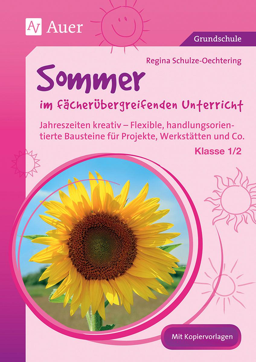 Vorderes Coverbild Sommer im fächerübergreifenden Unterricht 1-2