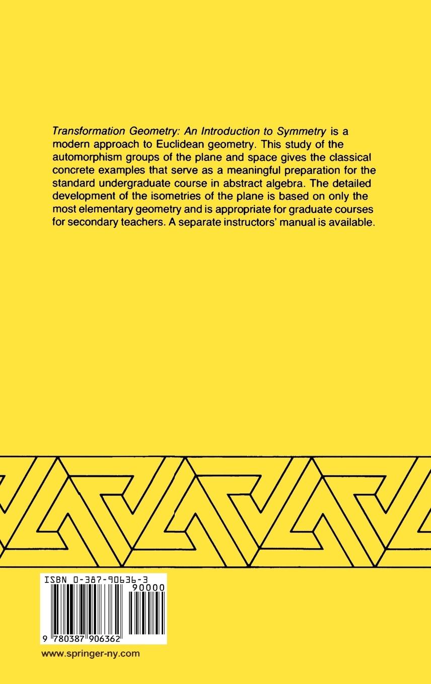 Rückseitencover Transformation Geometry