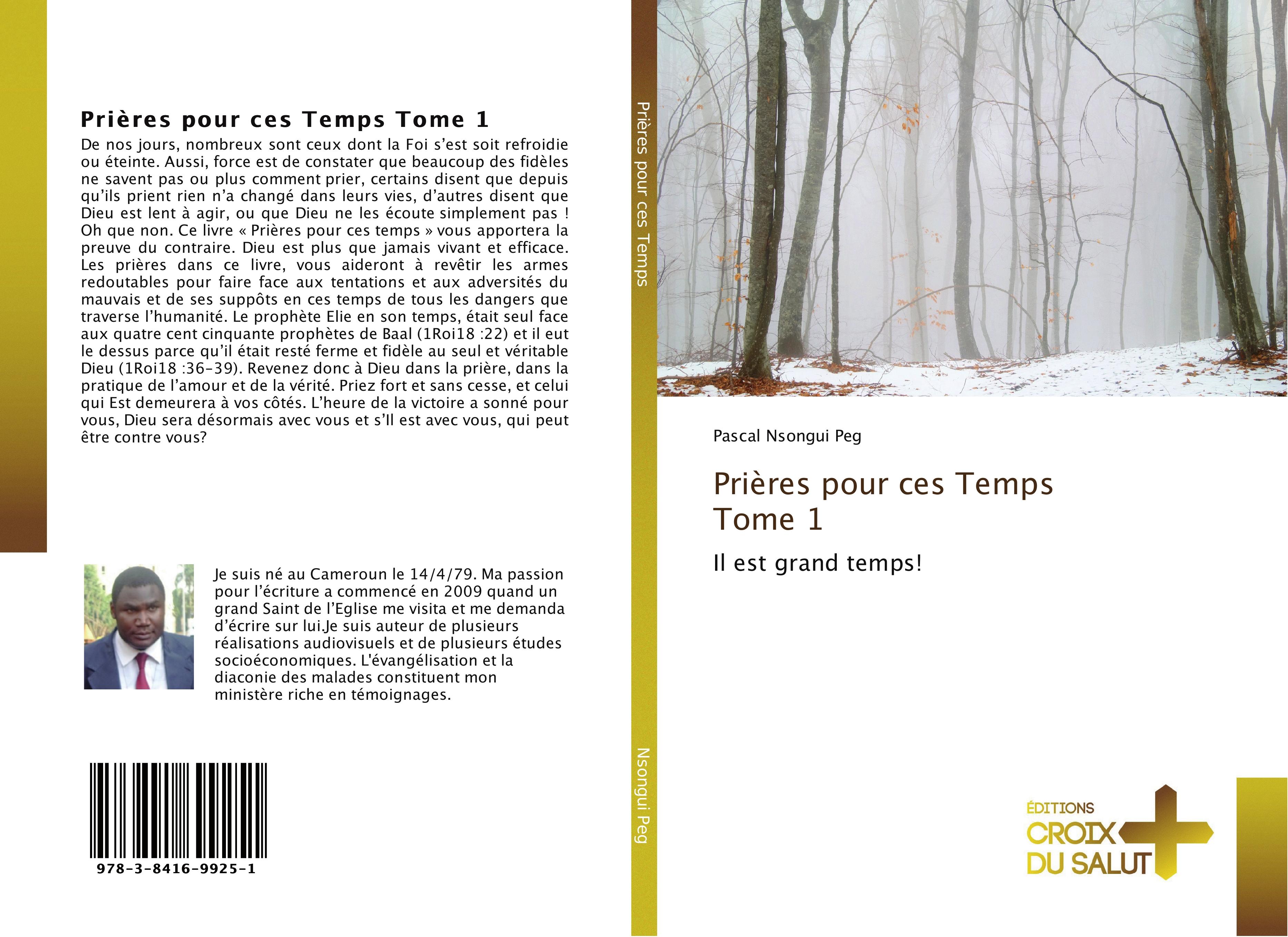 Vorderes Coverbild Prières pour ces Temps Tome 1
