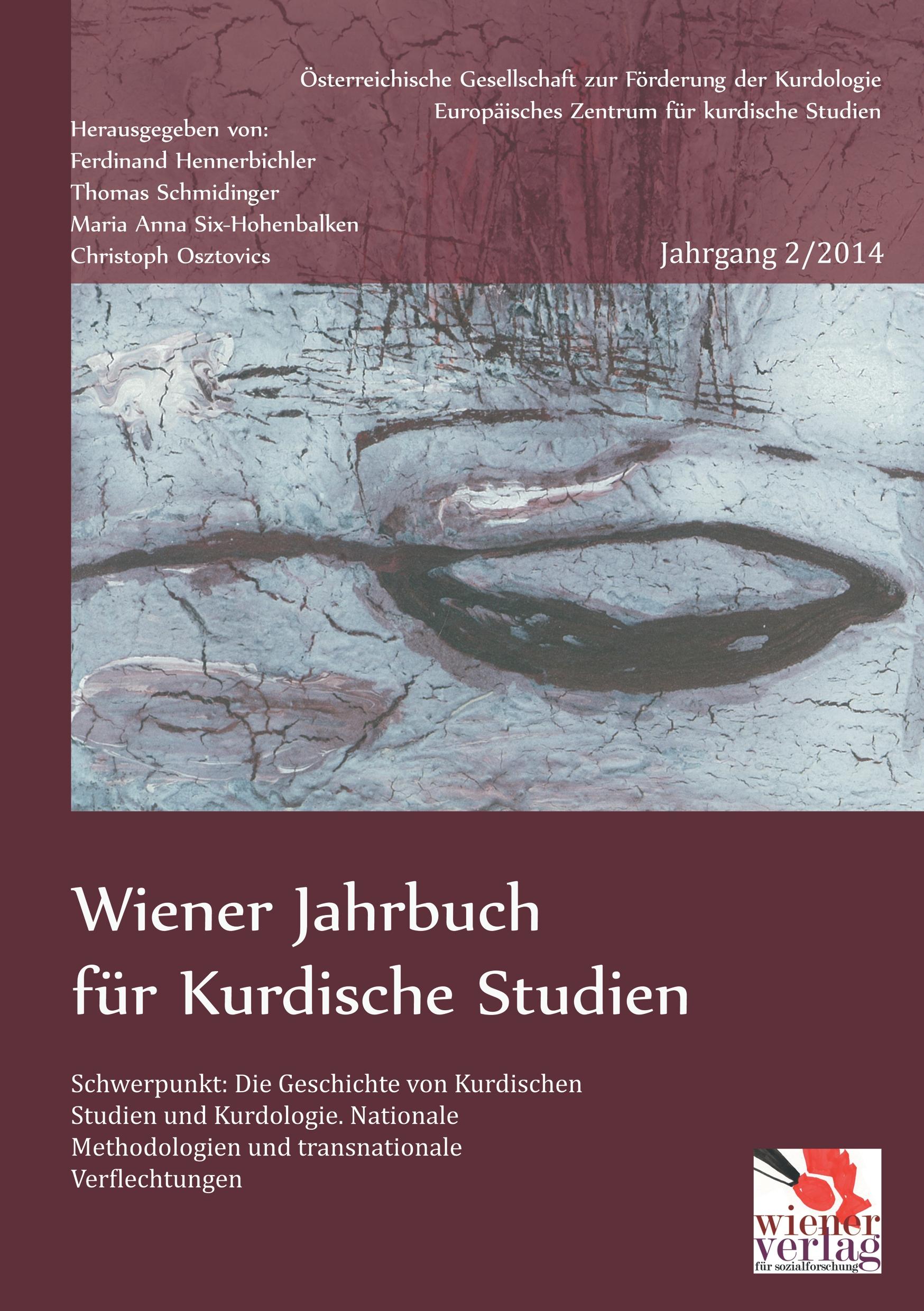 Vorderes Coverbild Wiener Jahrbuch für Kurdische Studien (Ausgabe 2/2014)