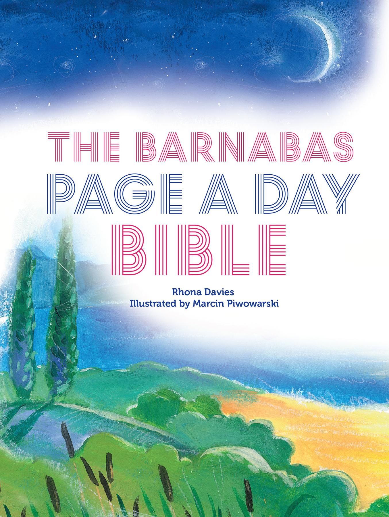 Vorderes Coverbild The Barnabas Page a Day Bible