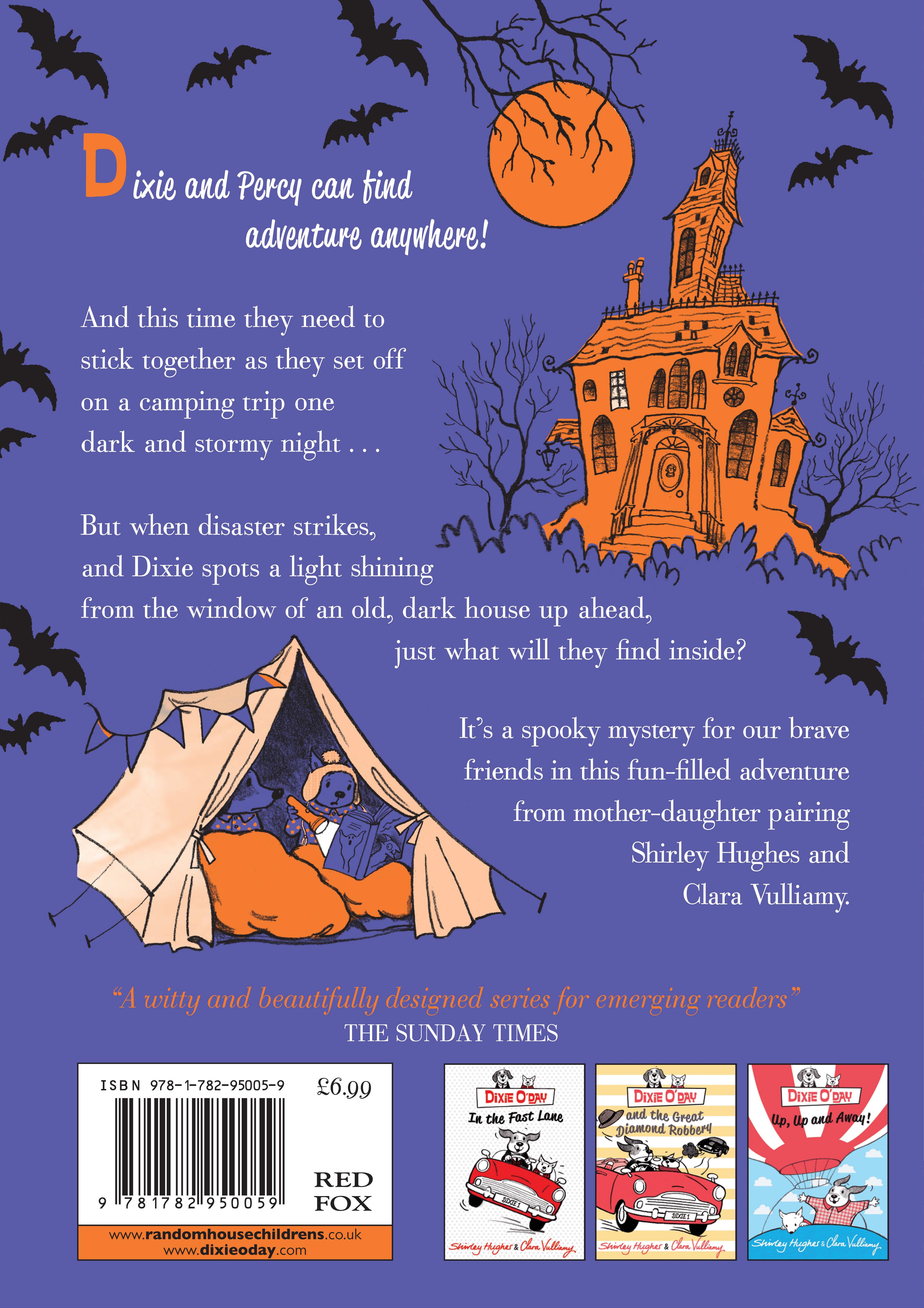 Rückseitencover Dixie O'Day and the Haunted House